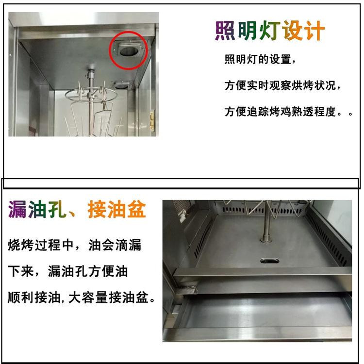 GB-306立式燃气烤鸡炉