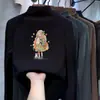 Camiseta base para niñas con forro polar, camiseta casual de manga larga con cuello redondo, ropa interior de otoño/invierno, top de cuello semi-alto para niños