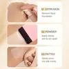 Brocha de Base One-Line Transfronteriza Estampado de Cereza Mango de Goma Corrector Sin Marcas Brocha para Mascarilla Facial Ultra Delgada Sin Polvo para Principiantes