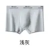 Ropa interior para hombre 3A antibacteriana de algodón de fibra larga de Xinjiang, hipoalergénica, cómoda y transpirable, calzoncillos tipo bóxer de algodón puro de cintura media, talla grande
