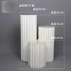 Colunas Romanas Adereços de Casamento Coluna de Mesa de Sobremesas Dobrável Enfeites Dobráveis Coluna de Papel Cilindro de Criptografia Mesa de Exibição de Flores para Casamento