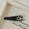 Pasador de Flor con Pedrería de Puntos para Mujer, Pinza Lateral para el Cabello para la Frente, Pinza para Flequillo, Pasador para Cabello Suelto, Nuevo Accesorio de Lujo para el Cabello 2025