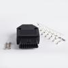 Conector Hembra OBD2 de 16 Pines para Coche Carcasa Enchufe OBD Terminal Tornillo