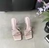 2026 Nova Moda Tendência Sapatos de Salto Alto de Cetim de Alta Qualidade para Mulheres com Saltos Bloco, Bico Quadrado, Tiras Cruzadas e Sandálias de Strass