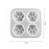 Amasado a mano Molde de silicona DIY Oso de dibujos animados Garra de gato Gota de pegamento Herramienta abrasiva Transfronterizo Laca Gelatina Cera Molde