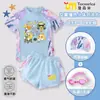 2025 Nuevo Fiesta Cinco Dibujos Animados Traje de Baño Infantil Niñas Secado Rápido Dividido Niñas Protección Solar Traje de Baño Moderno