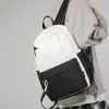 Mochila escolar bicolor para hombres y mujeres, adecuada para estudiantes de secundaria, preparatoria y universidad, para clases, salidas, uso casual, ligera, moderna y genial