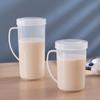 Cilindro Graduado para el Hogar Utensilios Gadgets de Cocina Repostería Tienda de Té con Leche Herramientas de Medición de Plástico Taza Medidora Taza de Leche con Tapa