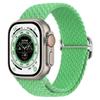 Nuevo Modelo Adecuado para Correa de Apple Watch Apple Iwatch11 Versión Arcoíris Correa Tejida Correa de Nailon Ajustable
