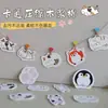 Esponja de Pulpa de Madera Comprimida con Estampado de Dibujos Animados Linda al por Mayor para Lavar Platos y Limpieza de Cocina, Esponja Absorbente de Pulpa de Madera