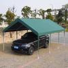 Carpa de Camping Exterior Toldo Parasol Integrado con Paraguas Manual de Cuatro Patas para Uso en Puesto, Toldo Impermeable, Manivela Manual al por Mayor