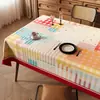 Mantel con Patrón de Dopamina, Impermeable al Aceite, Impermeable, No Requiere Lavado, Nuevo Modelo 2026, Lujo Ligero, Sensación de Alta Gama, Mantel de Mesa de Comedor Colorido de Dibujos Animados