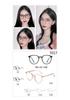 Internet-famoso TR90 núcleo óculos armação moda juventude tendência personalizada óculos planos sem maquiagem cross-border 7017