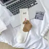Calcetines Adorables para Niños Dibujos Animados Estilo Japonés Medias de Primavera y Verano Estilo Académico Medias de Longitud Media para Niñas Casuales Todas las Combinaciones Calcetines Apilables para Mujer