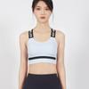 Rebaja de Fin de Temporada Sujetador Deportivo de Yoga para Mujer, Casual Yoga Fitness Running Estampado de Letras Espalda Bonita Sujetador de Yoga