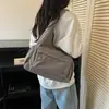 Bolso grande de nailon con múltiples bolsillos, estilo casual japonés para mujer, nuevo modelo 2026 para la escuela y el trabajo, bolso de hombro y cruzado
