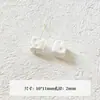 [Wangyang] Material e acessório para corrente de celular DIY temático de queijo Hello Kitty pintada de azul e branco em formato de estrela de acrílico