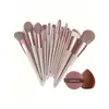 Nuevo Set de 13 Piezas de Brochas de Maquillaje Sijiqing de Cerdas Suaves Brocha para Polvo Suelto Iluminador Brocha para Rubor Brocha para Sombra de Ojos Set Completo de Herramientas de Belleza