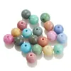 Cuentas de criolita transparentes de 8 mm, colores mezclados, superficie lisa, cuentas redondas, accesorios para joyería DIY, accesorios para bolsos de cuentas, pulseras, materiales de accesorios