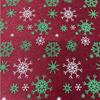 Tela para Camisetas de Ropa con Estampado de Foil Dorado, Estampado Navideño para Tela, Procesamiento de Fabricante, Diseño, Bordado, Estampado en Caliente, Estampado Abstracto