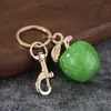 Chaveiro Maçã com Glitter Pingente de Bolsa Resina Ornamento de Fruta Criativo Venda Quente Transfronteiriça Acessório de Bolsa Feminina Moda