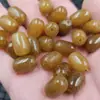 Y al final del barril de azúcar moreno cuentas Perlas sueltas de Jade cuarzo roca Camino de Jade pulsera Lutong accesorios para collares cuentas al por mayor