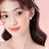 Brincos de Gatinho em Forma de Flor para Mulheres, Simples, Luxo Leve, Exquisitos, Fofos, Brincos de Alta Qualidade, Presente de Aniversário para Namorada