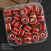 Acessórios para Joias DIY Contas Espaçadoras Cerâmicas Retrô Acessórios para Pulseira de Roupas Contas Soltas Material para Corrente de Celular Contas Espaçadoras