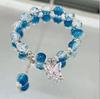 Pulseira Azul Marinho Popular de Venda Quente por Atacado Novo Estilo Elegante Estrela Azul Estrela do Mar Borla Ins Nicho Casal Estudante