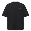 Camiseta Masculina Nanxia Tendência Retrô Americana de Manga Curta, Estilo Primavera e Verão, Caimento Solto, Simples com Gola Redonda, Top Casual
