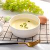 Prato de Ninho de Porcelana Branca Pura Prato Japonês Doméstico Prato de Cerâmica para Sopa Louça Criativa para Forno Prato de Prato Arroz Assado Prato Fundo