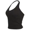 Verano Nuevo Transfronterizo Secado Rápido A Prueba de Golpes Sujetador Ropa Exterior Correas Bonitas Almohadilla en el Pecho Halter Chaleco de Yoga