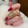 Anillo de jade azul natural para mujer, estilo de lujo ligero europeo y americano, s925 plata, venta al por mayor de fábrica, pequeño, batata, material natural peligroso