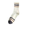 Calcetines largos para hombre otoño e invierno ins de moda a rayas calcetines deportivos calcetines para mujer calcetines de baloncesto de altura media Zhuji comercio exterior transfronterizo