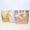 Sacola de Papel Kraft Lavável nas Cores Dourado, Prata, Ouro Rosa e Bronze Antigo, Resistente a Rasgos e Durável