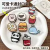 Clip de Plástico PP con Forma de Trasero de Dibujos Animados Estilo Ins, Decoración, Clip Sellador para Regalo, Clip para Notas para Estudiantes, Lindos Artículos de 2 Yuan al por Mayor