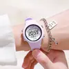 Novo Relógio Feminino À Prova D'água Estudante Festa Multifuncional Despertador Cronômetro Luminoso Esportivo Alto Valor de Cor Relógio Eletrônico Estudante