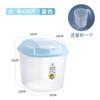 Huihai Cubeta de Arroz con Tapa Grado Alimenticio A Prueba de Insectos A Prueba de Humedad Sellada Caja de Almacenamiento de Arroz Tanque de Arroz Tanque de Almacenamiento de Harina Caja de Almacenamiento