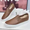 Zapatos Blancos Slip-On para Hombres, Adolescentes, Hombres y Mujeres, Zapatos de Suela Suave, Zapatos Casuales Perezosos, Modelos de Pareja, Todo Negro Comercio Exterior