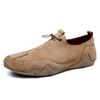 Otoño 2022 Nuevos Zapatos de Lona con Lentejas de Pulpo Moda Simple para Pierna Zapatos de Hombre Estilo Británico Zapatos Casuales Hombres de Moda