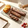Herramientas para hornear: rejilla para enfriar pasteles, pan y galletas; rejilla de enfriamiento antiadherente y tejida densamente para pasteles y pan