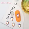 Chica Celebrante Cibernética Color Fondo Plano Diamante Caído Accesorios para Uñas Super Flash Vidrio Multicorte Diamante Cristalino Accesorios para Arte de Uñas