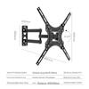Suporte de TV universal multifuncional de 32-55 polegadas, display telescópico, giratório, articulado, suporte de TV X400 fábrica
