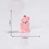 Novo Papai Noel de Natal Boneco de Neve Micro Paisagem Cena de Neve Caixa de Trem Meias de Natal Pequeno Presente Sino Enfeites de Resina