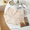 Bragas de mujer sexys, lujosas, ligeras, de jacquard de encaje, cintura media-alta, sin costuras, ajustadas a la cadera, transpirables, entrepierna extendida