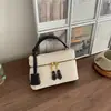 Bolsa Cruzada de Caja Transfronteriza Nueva Moda Versátil 2026 Texturizada Simple Lonchera Bolso Retro Bolso de Mano para Mujer Bolso de Hombro