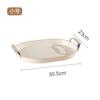 Bandeja de Té PET Hogar Sala de Estar Bandeja Pequeña Bandeja Rectangular para Taza de Té Llave Internet Celebrado Bandeja de Almacenamiento Bandeja Bandeja Cuadrada