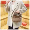 Bolso de mano transfronterizo con estampado floral clásico nuevo 2026 moderno versátil de un solo hombro tacto de alta gama tipo empanadilla gran capacidad bandolera bolso pequeño