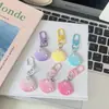 Llavero Creativo de Concha de Perla con Gradiente Soñador Colgante Divertido de Bolsa de Dibujos Animados Accesorios de Regalo para Pareja Mejor Amigo