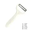 Utensilios de Cocina Cuchillo Pelador de Acero Inoxidable para Pelar Manzanas y Verduras, Pelar Patatas y Melones, Cuchillo Pelador Doméstico